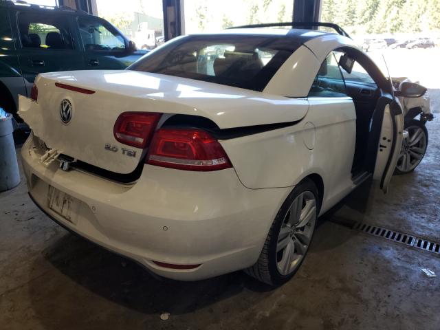 Photo 4 from auction – 2013 VOLKSWAGEN EOS LUX with VIN WVWFW8AH3DV002636