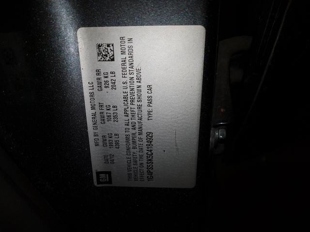 Photo 10 from auction – 2012 BUICK VERANO with VIN 1G4PS5SK5C4184929