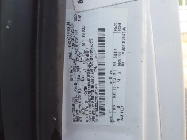 Photo 10 from auction – 2012 FORD ECONOLINE with VIN 1FTNS2EL2CDB25206