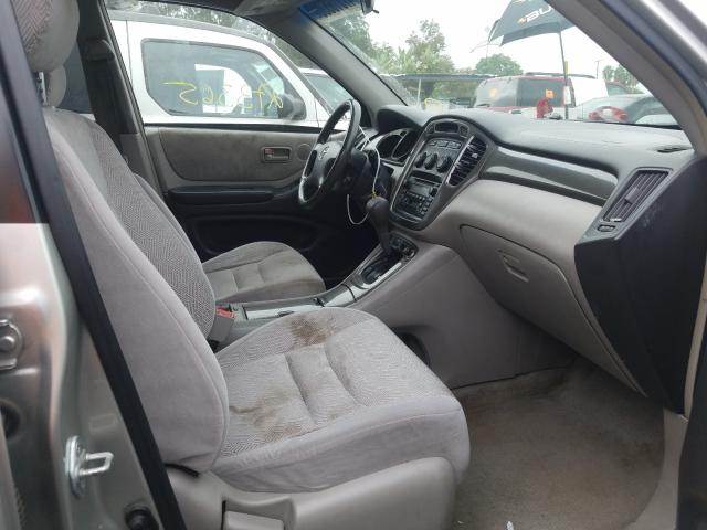 Photo 5 from auction – 2002 TOYOTA HIGHLANDER with VIN JTEGF21A020041100