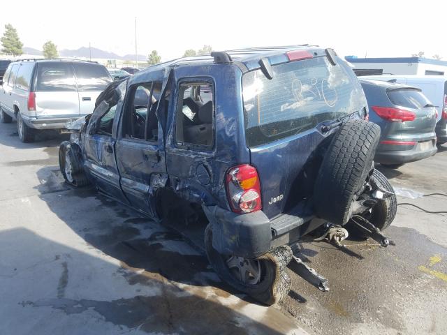 Photo 3 from auction – 2003 JEEP LIBERTY SP with VIN 1J4GK48K93W587672