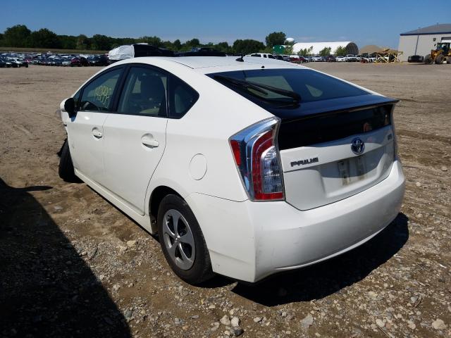 Photo 3 from auction – 2012 TOYOTA PRIUS with VIN JTDKN3DU9C1516378