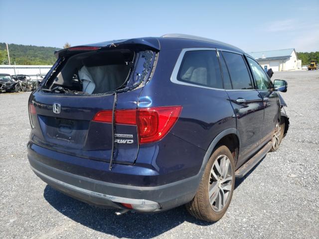 Photo 4 from auction – 2016 HONDA PILOT ELIT with VIN 5FNYF6H97GB024945
