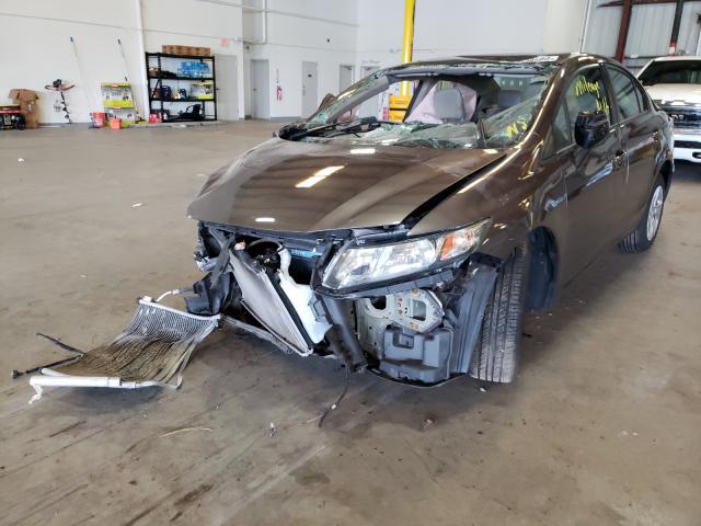 Photo 2 from auction – 2013 HONDA CIVIC LX with VIN 19XFB2F57DE280306