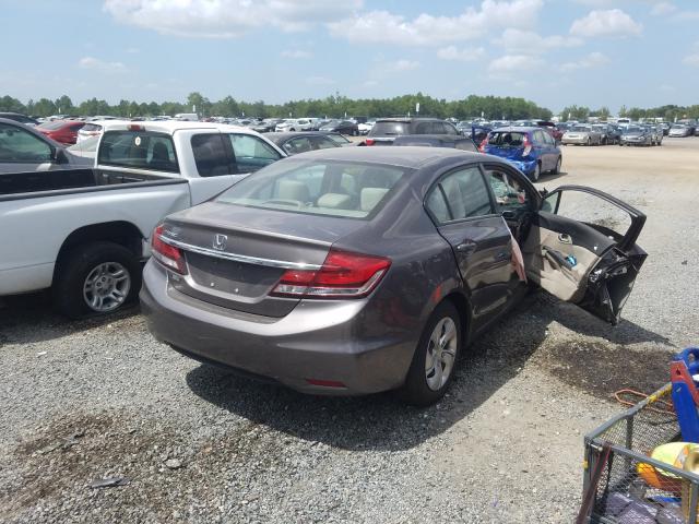 Photo 4 from auction – 2013 HONDA CIVIC LX with VIN 19XFB2F57DE280306