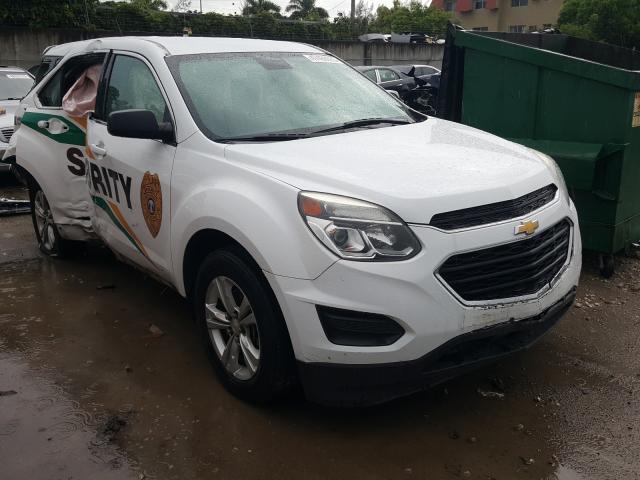 CHEVROLET EQUINOX LS 2017 with VIN 2GNALBEK6H1577169 - Photo from auction
