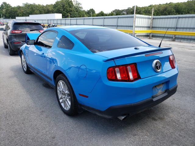 Photo 3 from auction – 2012 FORD MUSTANG with VIN 1ZVBP8AM0C5268863