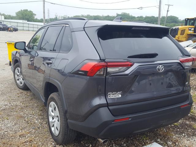 Photo 3 from auction – 2019 TOYOTA RAV4 LE with VIN JTMH1RFV0KD013219
