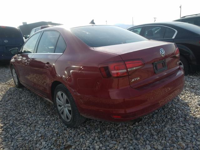 Photo 3 from auction – 2017 VOLKSWAGEN JETTA S with VIN 3VW2B7AJXHM403461
