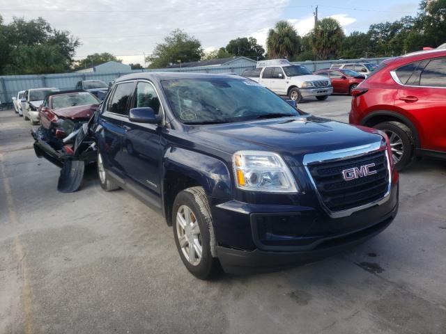 GMC TERRAIN SL 2016 with VIN 2GKALMEK6G6264293 - Photo from auction