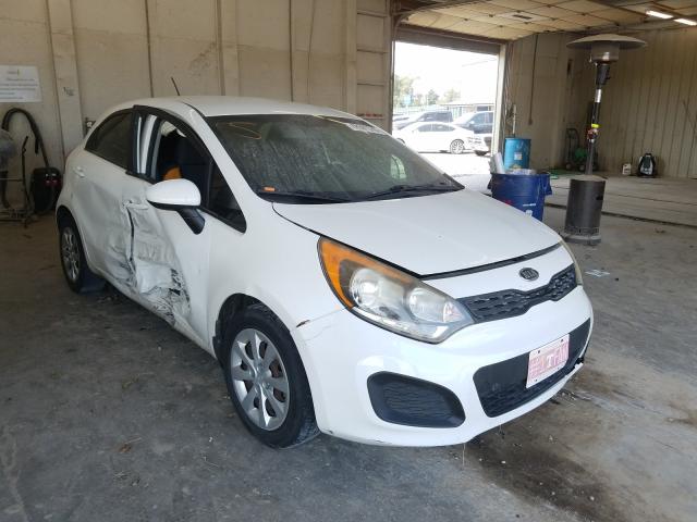 KIA RIO LX 2012 with VIN KNADM5A31C6079592 - Photo from auction