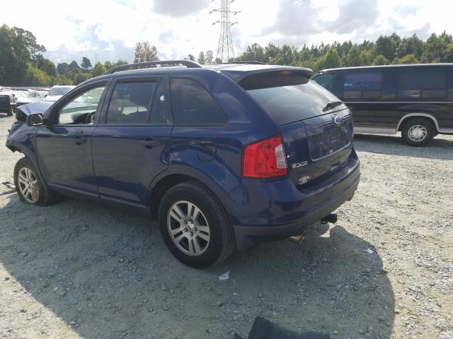 Photo 3 from auction – 2012 FORD EDGE SE with VIN 2FMDK3GC3CBA67588