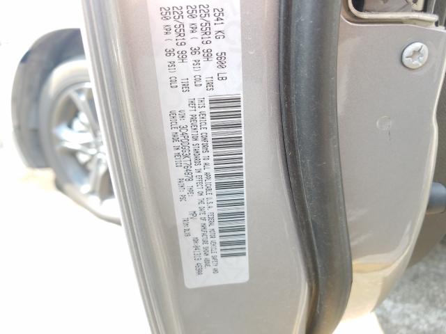 Photo 10 from auction – 2019 DODGE JOURNEY CR with VIN 3C4PDDGG3KT764878