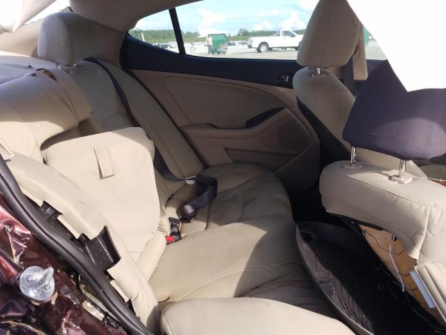 Photo 6 from auction – 2012 KIA OPTIMA LX with VIN 5XXGM4A78CG022305