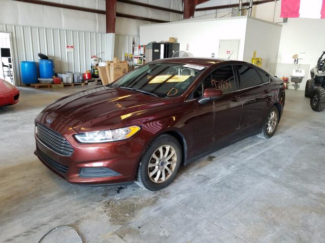 Photo 2 from auction – 2015 FORD FUSION S with VIN 3FA6P0G79FR110083