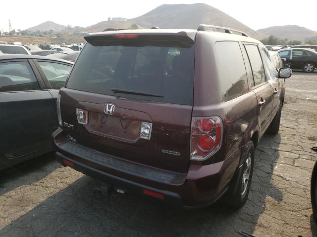 Photo 4 from auction – 2007 HONDA PILOT EXL with VIN 2HKYF18517H508370