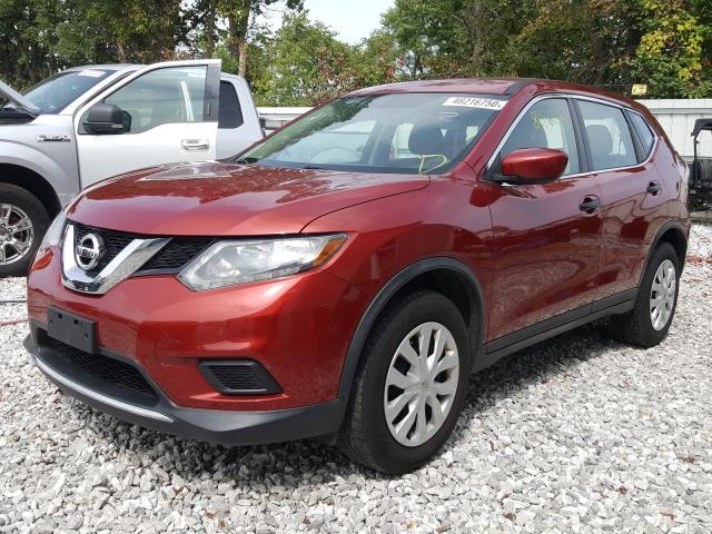 Photo 2 from auction – 2016 NISSAN ROGUE S with VIN KNMAT2MV9GP679054