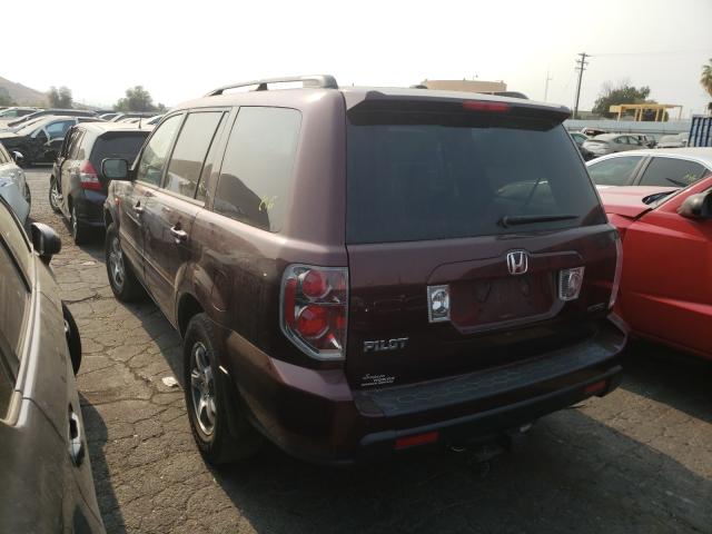 Photo 3 from auction – 2007 HONDA PILOT EXL with VIN 2HKYF18517H508370