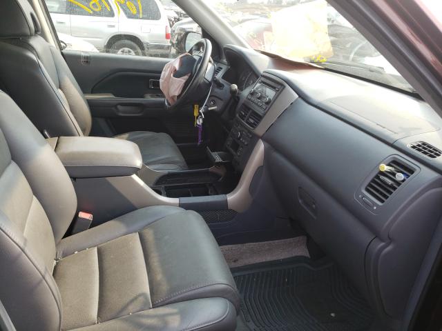 Photo 5 from auction – 2007 HONDA PILOT EXL with VIN 2HKYF18517H508370