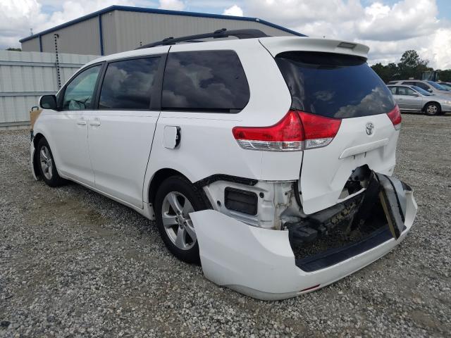 Photo 3 from auction – 2012 TOYOTA SIENNA LE with VIN 5TDKK3DC7CS267971