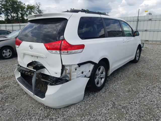 Photo 4 from auction – 2012 TOYOTA SIENNA LE with VIN 5TDKK3DC7CS267971