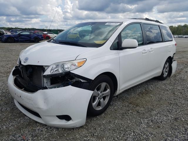 Photo 2 from auction – 2012 TOYOTA SIENNA LE with VIN 5TDKK3DC7CS267971