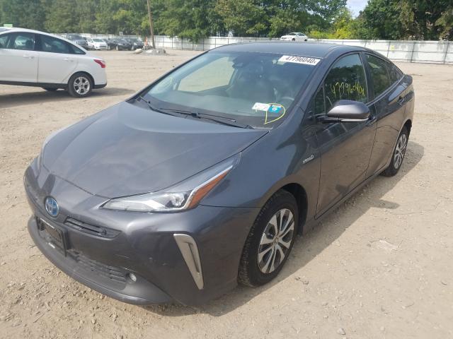 Photo 2 from auction – 2019 TOYOTA PRIUS with VIN JTDL9RFU4K3004166