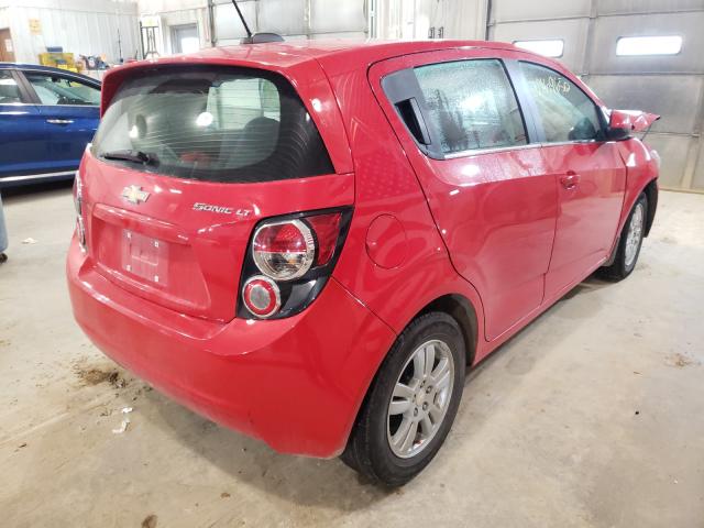 Photo 4 from auction – 2016 CHEVROLET SONIC LT with VIN 1G1JC6SH4G4171959