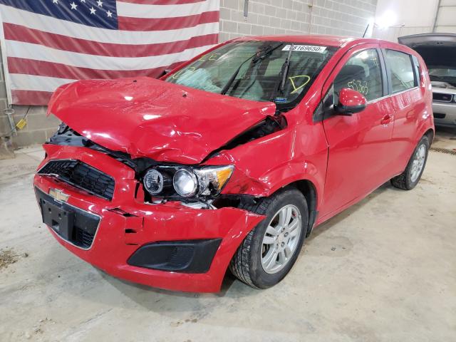 Photo 2 from auction – 2016 CHEVROLET SONIC LT with VIN 1G1JC6SH4G4171959