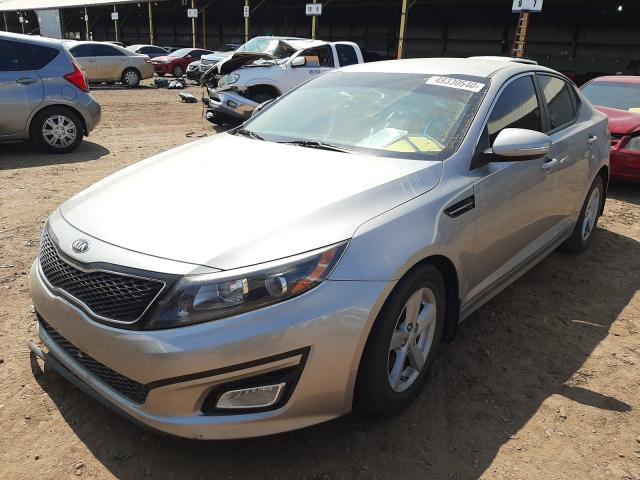 Photo 2 from auction – 2015 KIA OPTIMA with VIN 5XXGM4A76FG447171