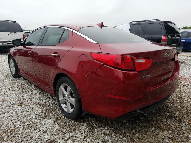 Photo 3 from auction – 2014 KIA OPTIMA LX with VIN 5XXGM4A77EG331752
