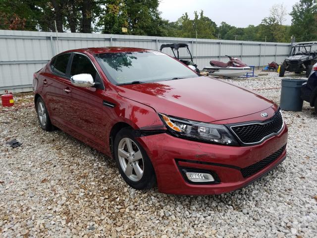 KIA OPTIMA LX 2014 with VIN 5XXGM4A77EG331752 - Photo from auction