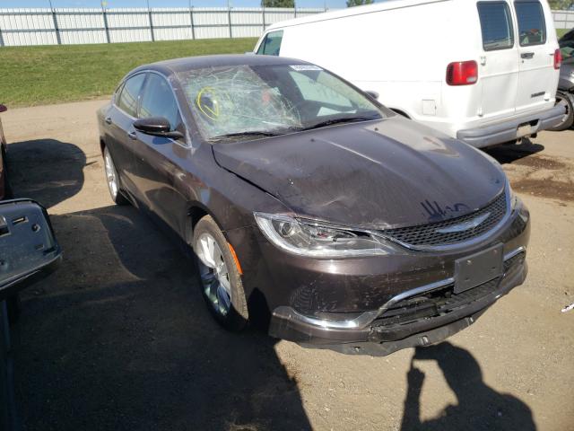 CHRYSLER 200 C 2015 with VIN 1C3CCCCG9FN673559 - Photo from auction