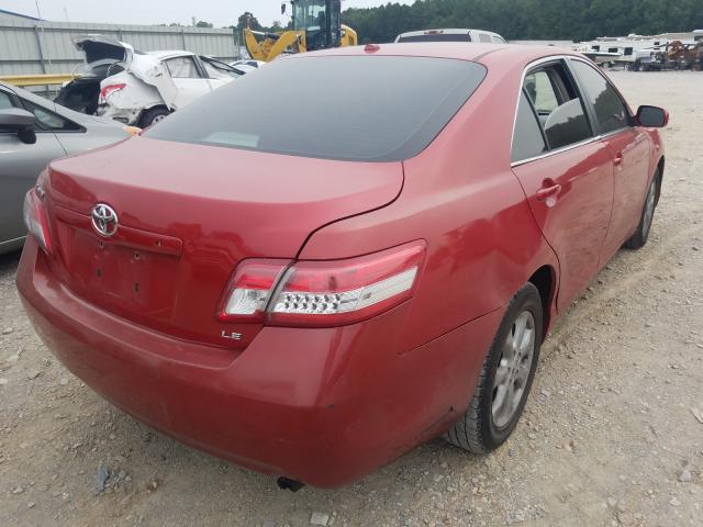 Photo 4 from auction – 2011 TOYOTA CAMRY BASE with VIN 4T4BF3EK0BR096096