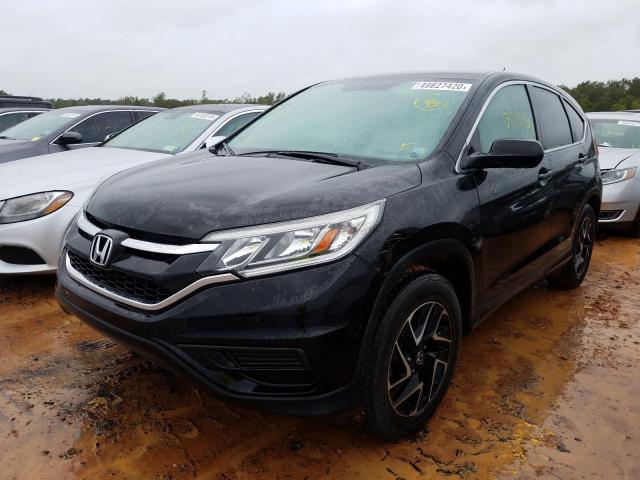 Photo 2 from auction – 2016 HONDA CR-V SE with VIN 2HKRM3H46GH553723