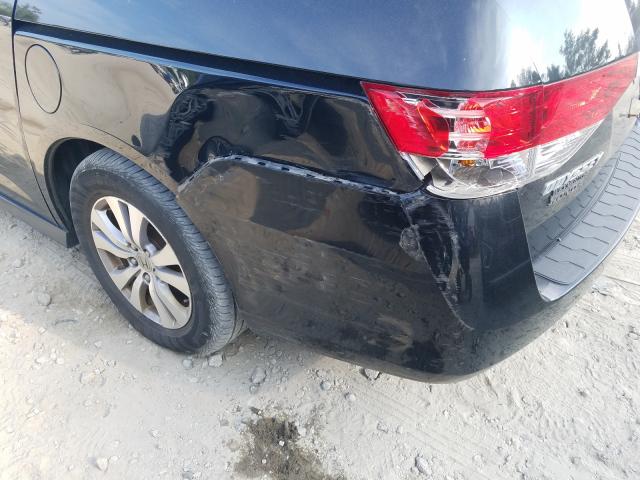 Photo 9 from auction – 2016 HONDA ODYSSEY EX with VIN 5FNRL5H60GB005067