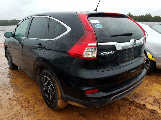Photo 3 from auction – 2016 HONDA CR-V SE with VIN 2HKRM3H46GH553723