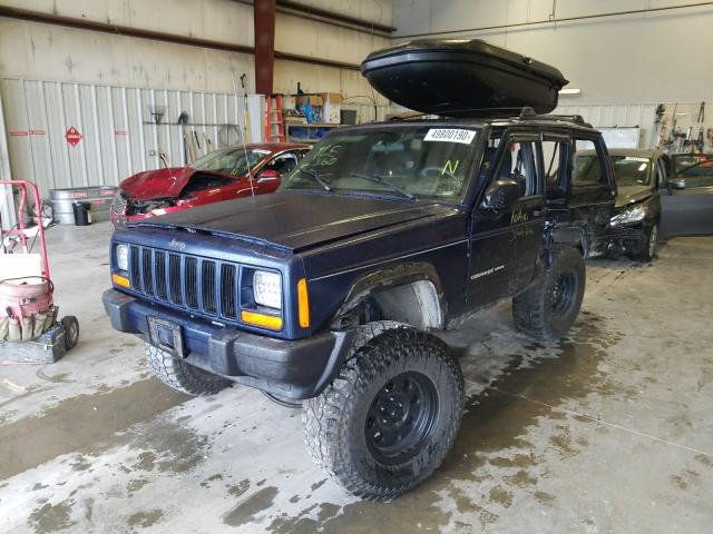 Photo 2 from auction – 2001 JEEP CHEROKEE S with VIN 1J4FF48S71L566060