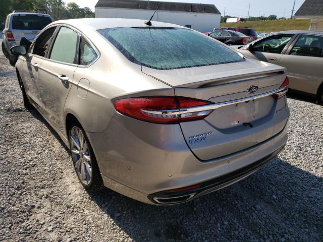 Photo 3 from auction – 2017 FORD FUSION TIT with VIN 3FA6P0D91HR302476