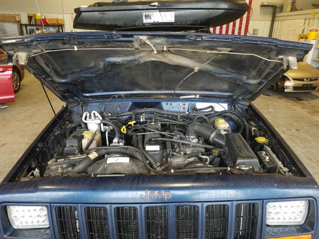 Photo 7 from auction – 2001 JEEP CHEROKEE S with VIN 1J4FF48S71L566060