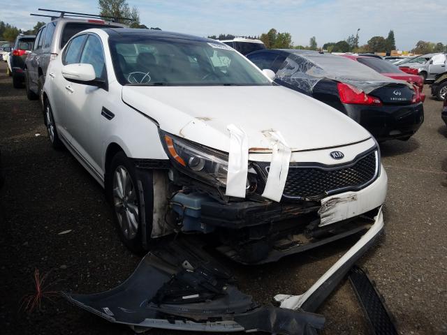 KIA OPTIMA EX 2015 with VIN 5XXGN4A7XFG432587 - Photo from auction