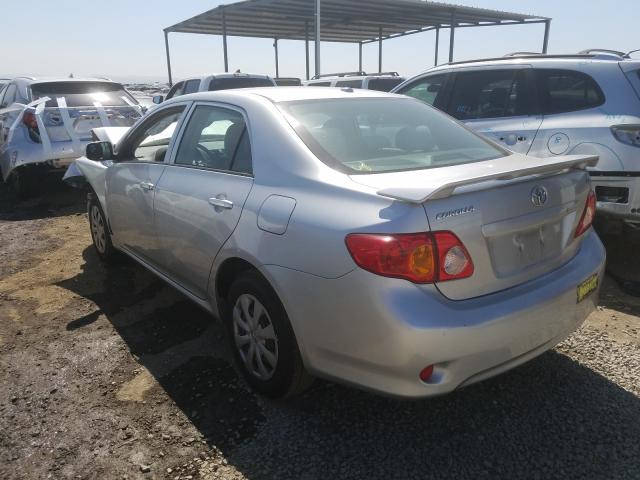 Photo 3 from auction – 2009 TOYOTA COROLLA BA with VIN JTDBL40E49J052614