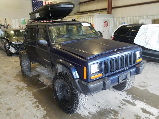 JEEP CHEROKEE S 2001 with VIN 1J4FF48S71L566060 - Photo from auction