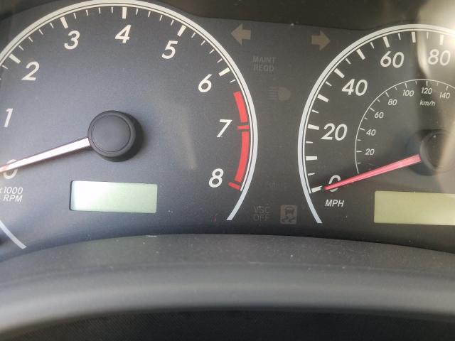 Photo 8 from auction – 2009 TOYOTA COROLLA BA with VIN JTDBL40E49J052614