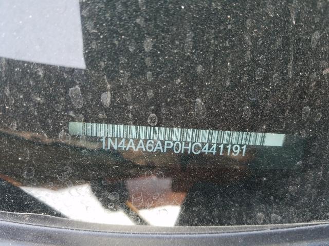 Photo 10 from auction – 2017 NISSAN MAXIMA 3.5 with VIN 1N4AA6AP0HC441191