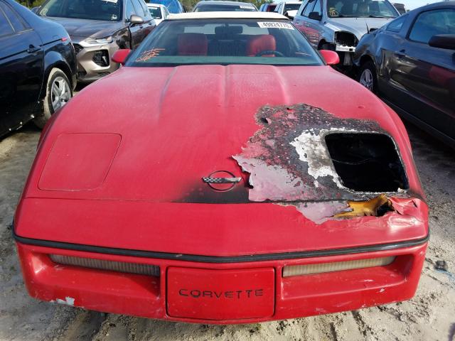 Photo 7 from auction – 1986 CHEVROLET CORVETTE with VIN 1G1YY6786G5906900