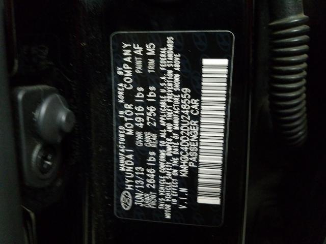 Photo 10 from auction – 2013 HYUNDAI GENESIS 3. with VIN KMHGC4DD2DU248559