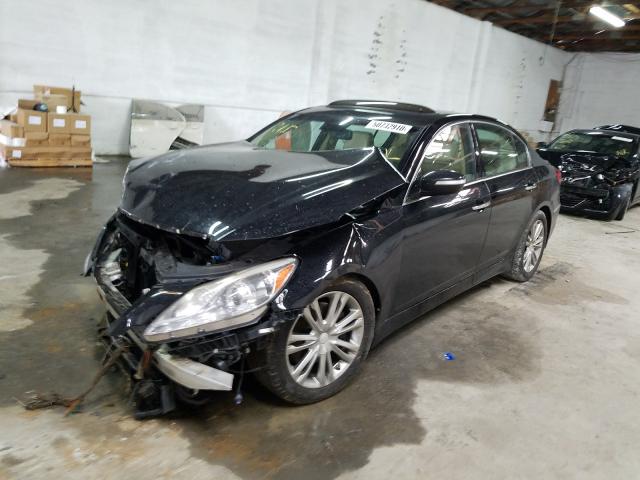 Photo 2 from auction – 2013 HYUNDAI GENESIS 3. with VIN KMHGC4DD2DU248559