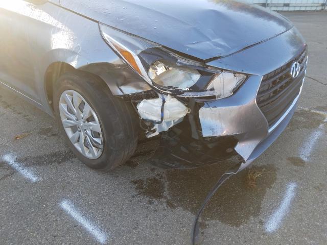 Photo 9 from auction – 2018 HYUNDAI ACCENT SE with VIN 3KPC24A3XJE032714