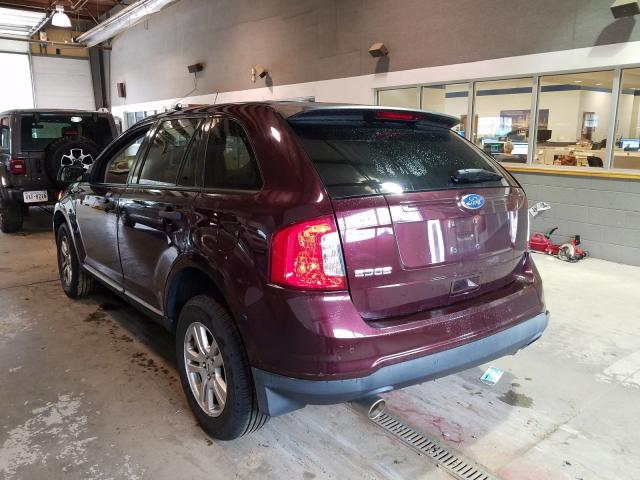 Photo 3 from auction – 2011 FORD EDGE SE with VIN 2FMDK3GC8BBB13544
